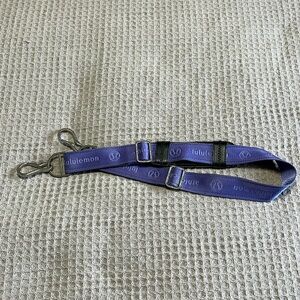 Lululemon Purple Strap with Silver Hardware